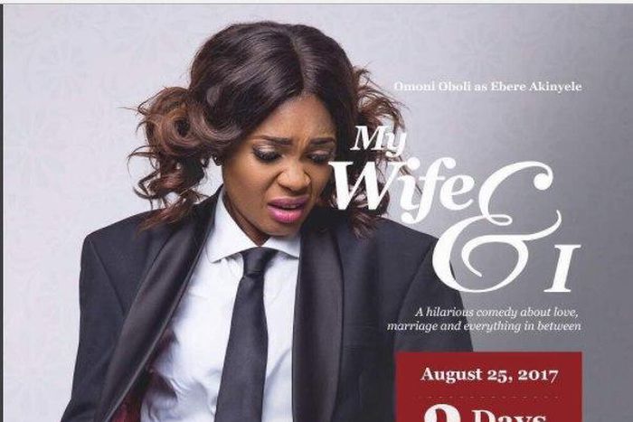 Omoni Oboli prays Ebere in the upcoming "My Wife and I"