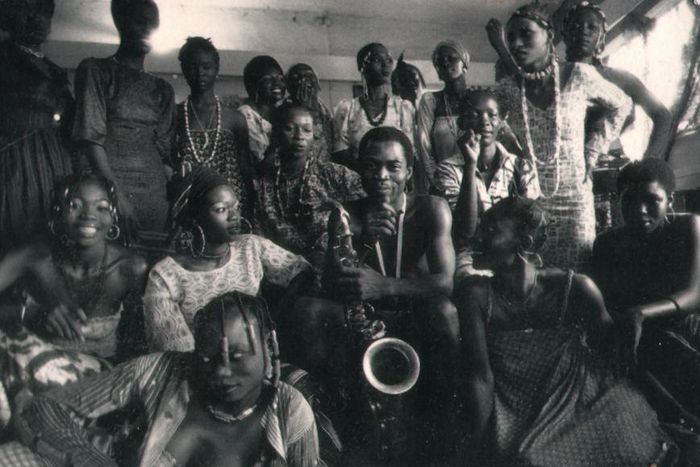 The Black President with his queens