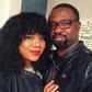Stella Damasus and husband, Daniel Ademinokan