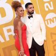 Drake and Ros Gold-Onwude at the NBA Awards 2017