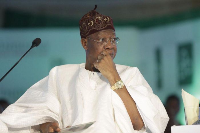 Minister of information, Lai Mohammed