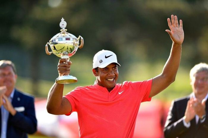 Jhonattan Vegas won the US PGA Tour's Canadian Open for the second straight year