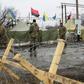 Ukrainian nationalist protesters and military veterans have blockaded trade with Russian-backed insurgents