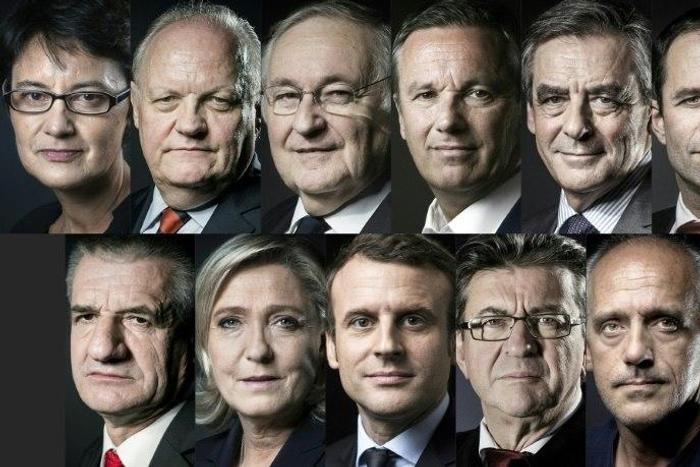 Eleven candidates are running in France's 2017 presidential election, which will hold its first round on April 23, 2017
