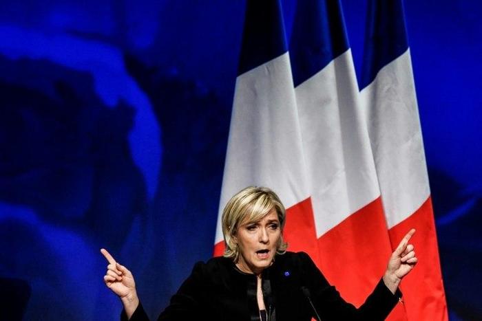 French far-right leader National Front leader Marine Le Pen published a list of 144 "commitments" as she launched her presidential bid at a rally in Lyon