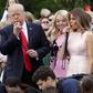 Even Donald Trump and his wife Melania are blowing whistles