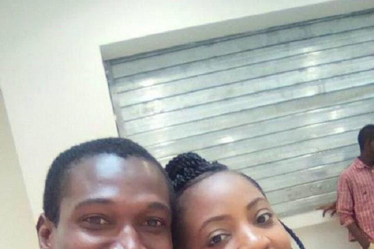 Esther Demshak and her late boyfriend, MC Think Twice