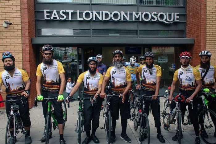 These incredible men are riding to Saudi Arabia