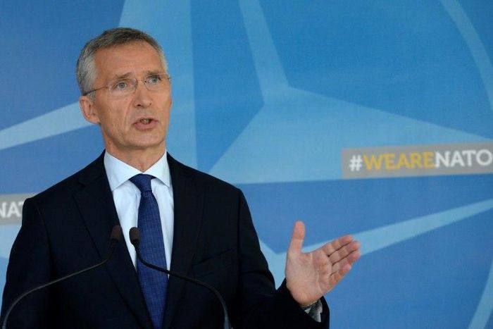 NATO Secretary General Jens Stoltenberg said, "The aggressive behaviour of Russia has undermined stability and security in Europe"