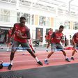 Arsenal players back in training