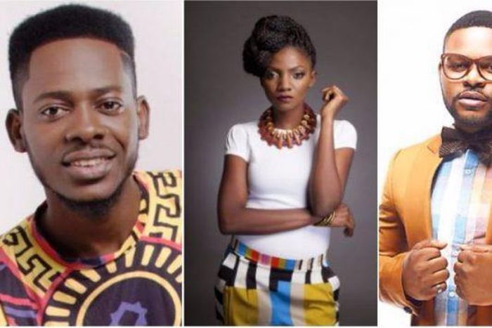 Adekunle Gold, Simi and Falz are all involved in a love circle.