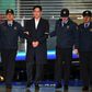 The indictment of Lee Jae-Yong (C), vice chairman of Samsung Electronics, casts new uncertainty over South Korea's biggest firm