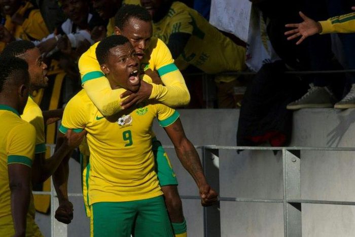 South Africa's unbeaten streak began in October 2015 with a victory in Angola, pictured here