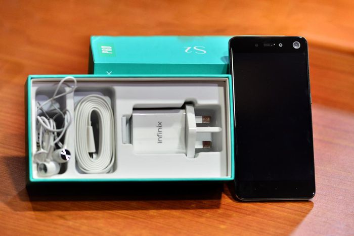 Infinix S2 Pro's out-of-the-box accessories