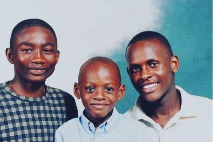 Clarence Peters and brothers, Robert and Brian