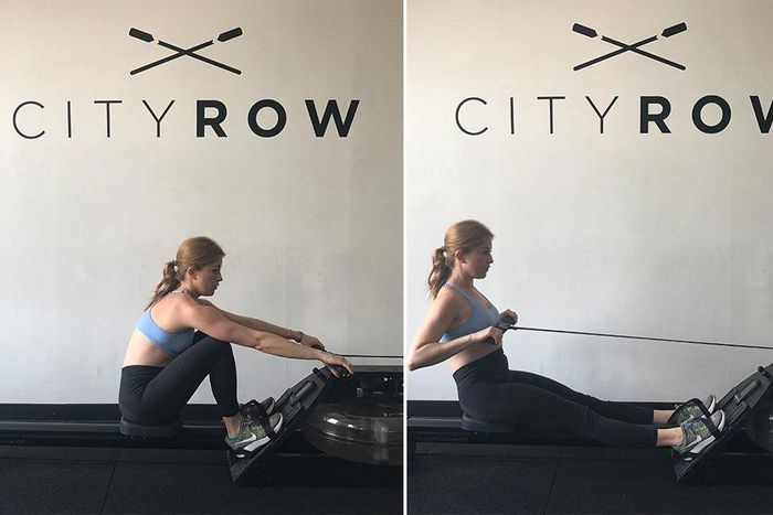 Full body rowing workout