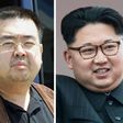 Kim Jong-Nam (L), the murdered half-brother of North Korean leader Kim Jong-Un