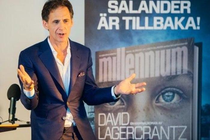 The fifth book in the Millennium crime series does not yet have an English title but its Swedish title translates as "The Man Who Searched for his Shadow", and is authored by David Lagercrantz (pictured)