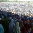 APC Presidential candidate, Muhammadu Buhari campaigns in Borno State. 