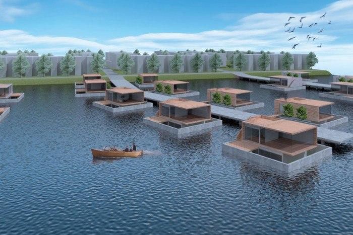 Floating homes are the latest real estate trend