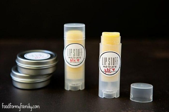 home made lip balm