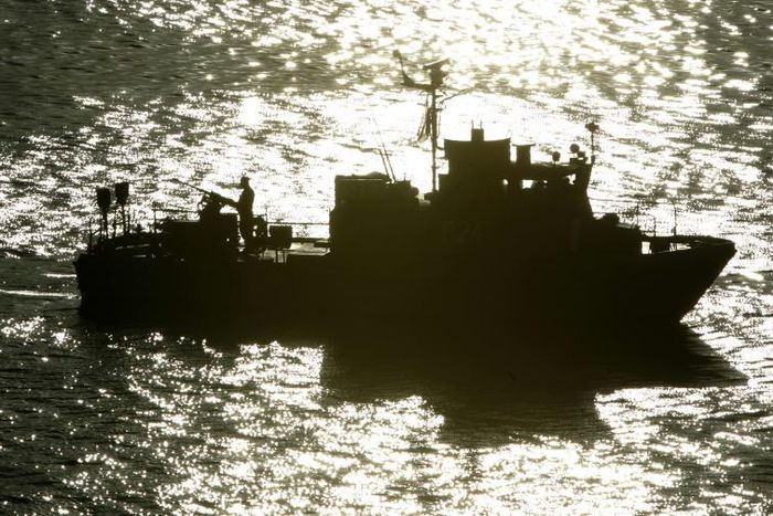 A Maltese navy vessel was sent to aid the migrants after they sent out a distress call 117 nautical miles southwest of the island nation