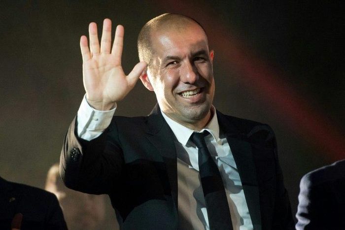 Coach Leonardo Jardim, pictured in May 2017, said "I'm very happy to continue my work with Monaco"