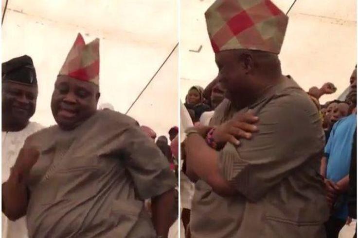 Ademola Adeleke has won our hearts with his victory dance
