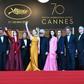 Members of jury arrive for the '70th Anniversary' ceremony of the Cannes Film Festival in southern France