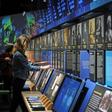 A timeline representing 500 years of American literary history greets visitors at the American Writers Museum in Chicago