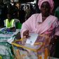 Lagos Dep Gov, Idayat Adebule casting her vote