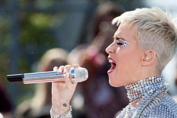 Singer Katy Perry -- shown here in June -- will serve as host of the awards, which traditionally have been more closely watched for off-the-wall incidents than for news of the winners