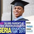 Join over 30,000 parents, professionals & students at the Nigeria Education Fair 2017