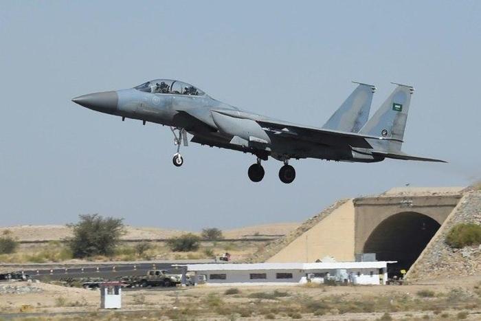 The Saudi-led coalition launched air strikes in 2015 against the Shiite Huthi rebels in Yemen