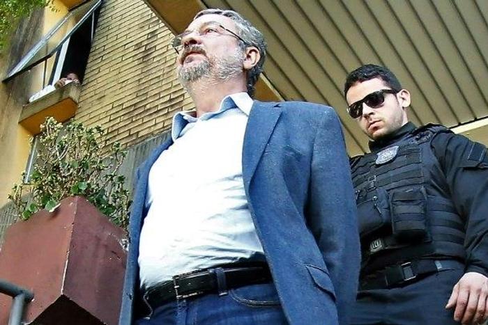 Antonio Palocci, in custody since September, was convicted of taking bribes and money laundering as part of a huge corruption network centered on the state-owned Petrobras oil company