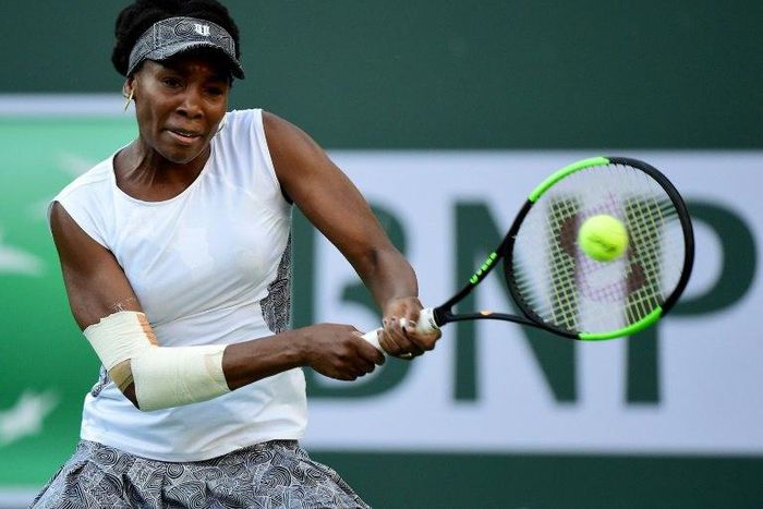 Venus Williams was on the ropes in the 12th game against Jelena Jankovic but saved three match points to force the decider and a 1-6, 7-6 (7/5), 6-1 win at Indian Wells