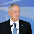 US Defence Minister James Mattis addresses the press at the NATO headquarters in Brussels on February 15, 2017