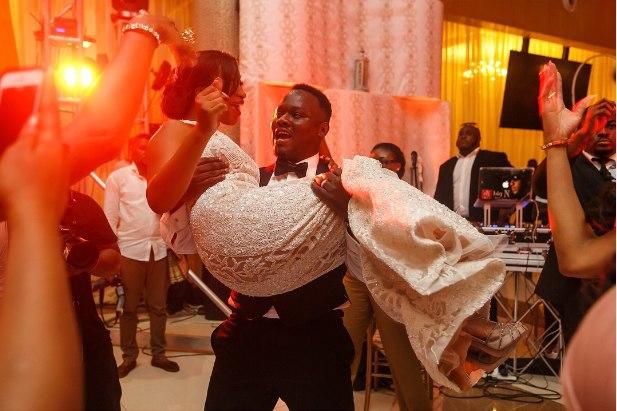 Dr Sid and Simi Osomo's 2014 wedding party!