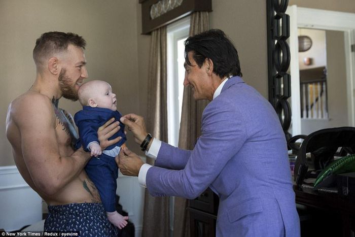 Conor McGregor and David Heil