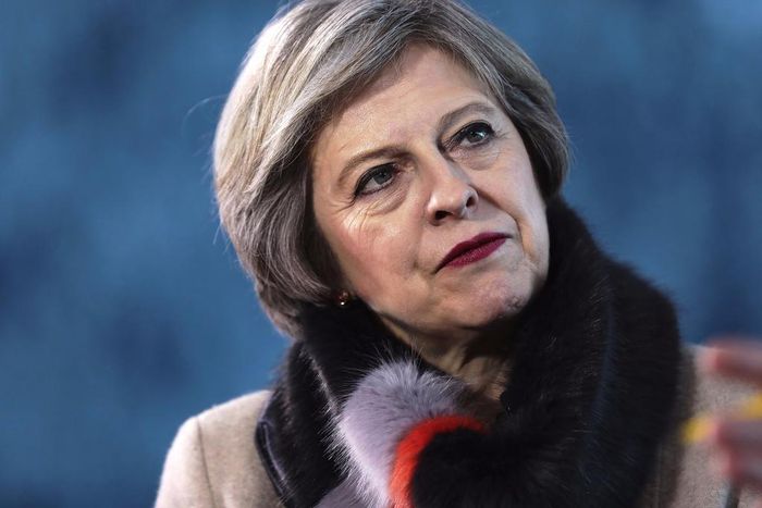 UK Prime Minister Theresa May.