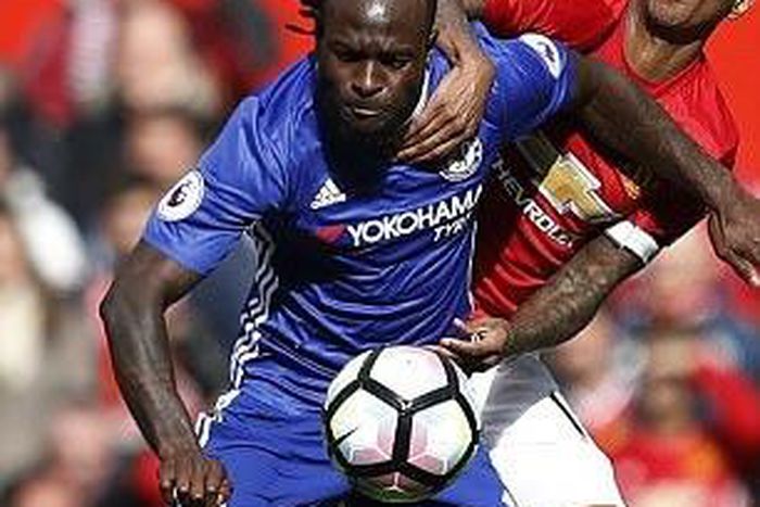 Victor Moses and Ashley Young