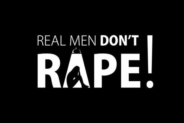 Real men don't go about raping minors