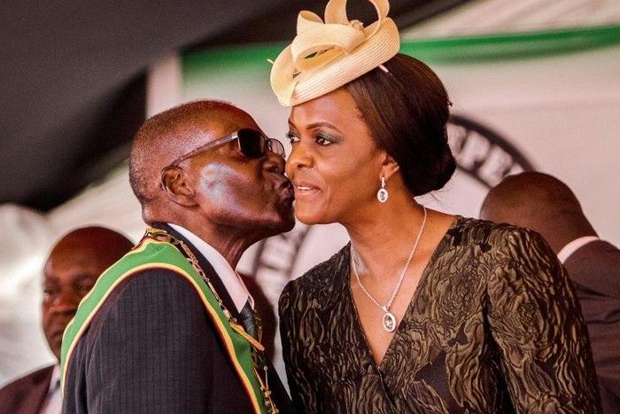 Grace Mugabe is often accused of extravagant spending on luxury clothes and international travel
