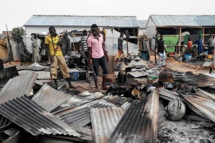 Local militia members played a key role in pushing out the Boko Haram Islamist militants from northeast Nigeria