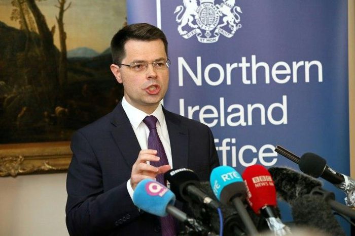 British Northern Ireland Secretary, James Brokenshire calls for fresh Assembly elections in an announcement made at Stormont House in Belfast on January 16, 2017