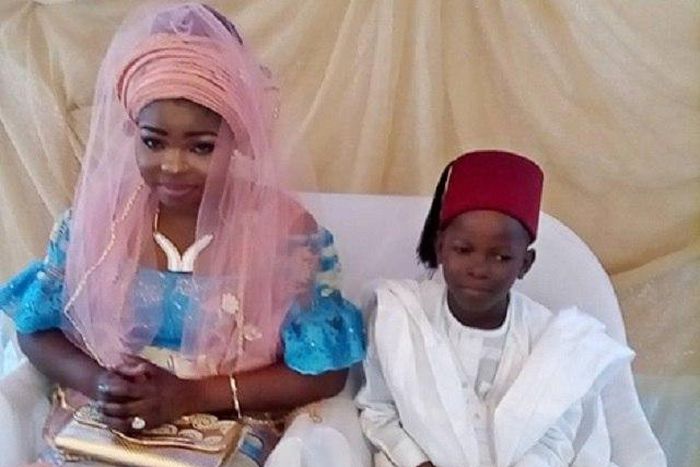 Amoke Alarape on her wedding day