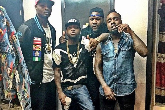 Davido hangs out with Wale