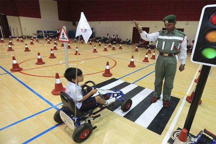 Total road safety campaign for kids