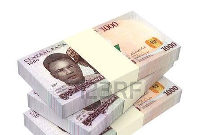 one thousand naira notes