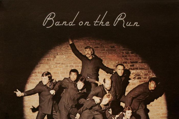 The album cover for the Lagos inspired album "Band on The Run"